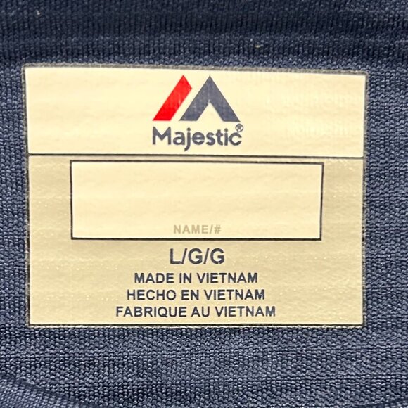 Embroidered University of Windsor Heavy Majestic T Shirt Sz L - Picture 3 of 7